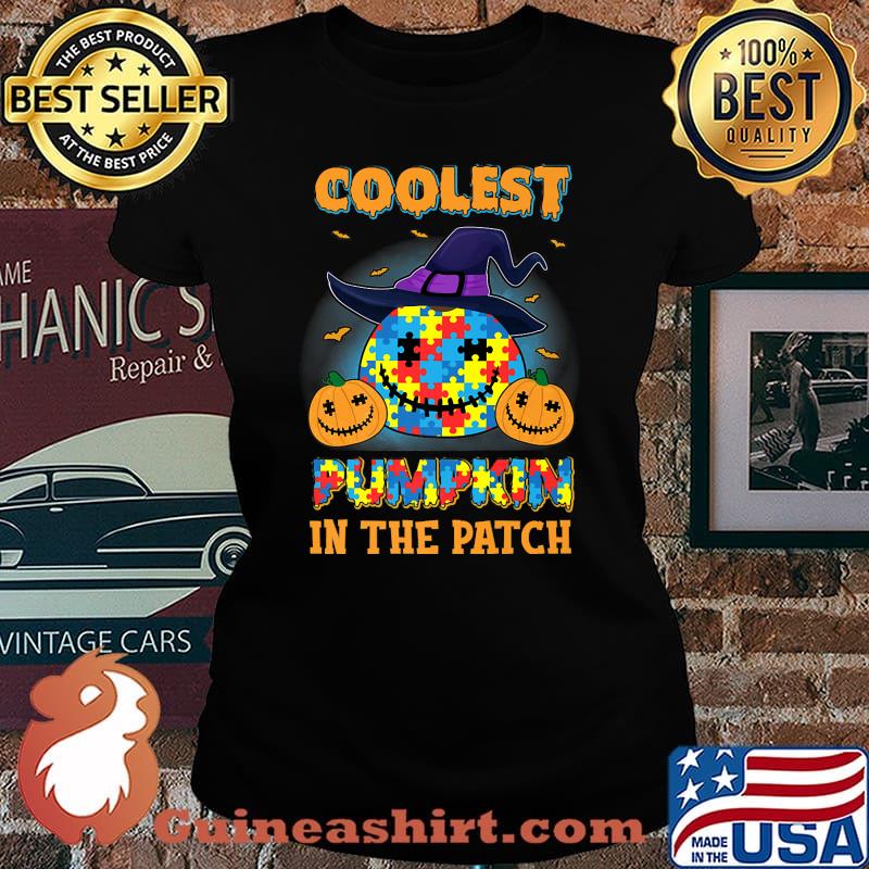 Original coolest pumpkin in the patch autism awareness shirt, hoodie,  sweater, long sleeve and tank top