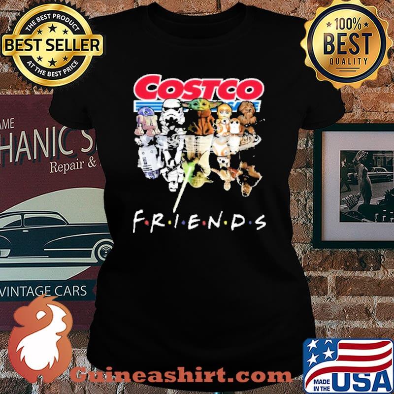 Costco friends yoda with friends star wars s Laides tee