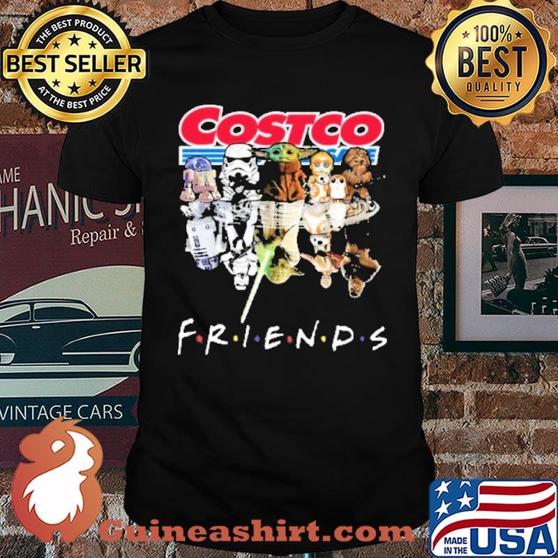 Costco friends yoda with friends star wars shirt
