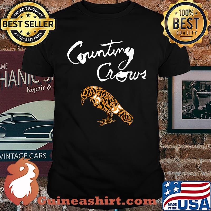 Counting Crow Raven Gothic Bird T-Shirt