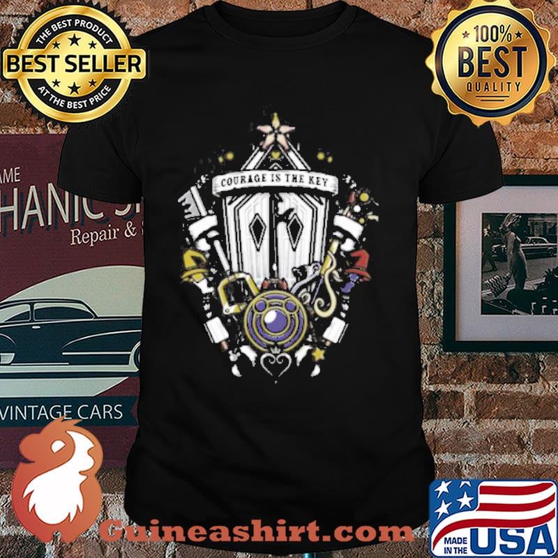 Courage is the key Kingdom and hearts shirt