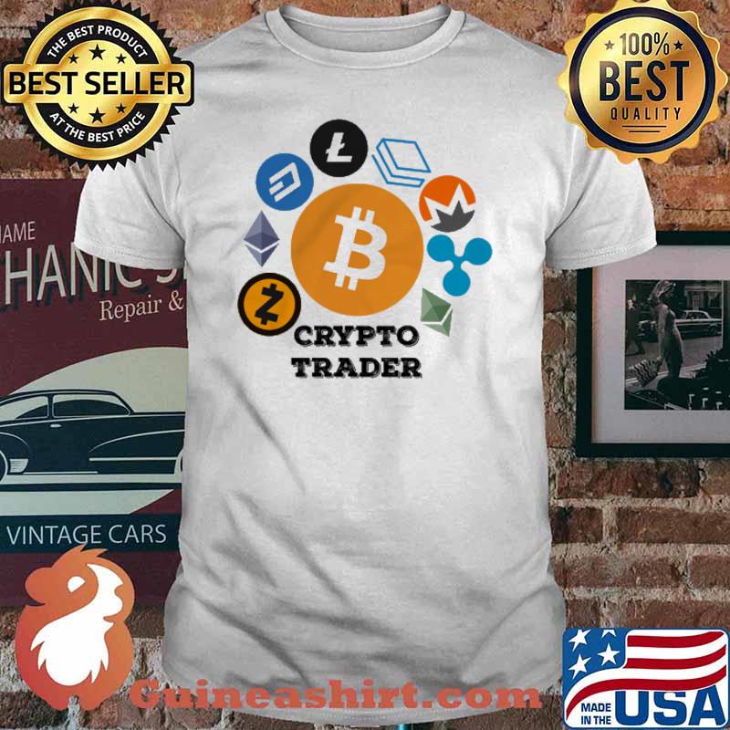 Crypto Trader Printed Graphic Shirt