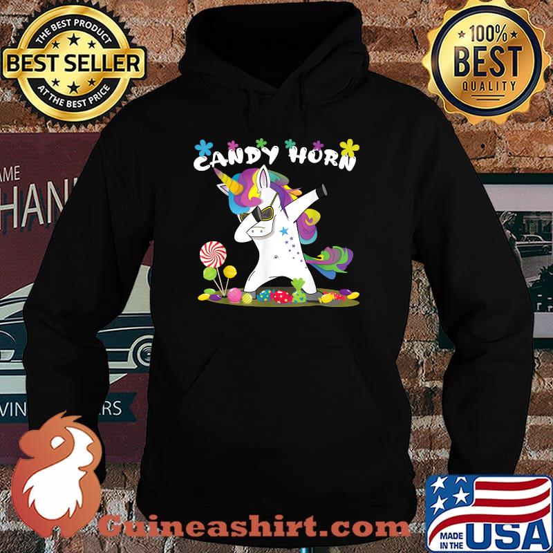 Cute Unicorn Candy Horn Halloween T-Shirt Hoodie