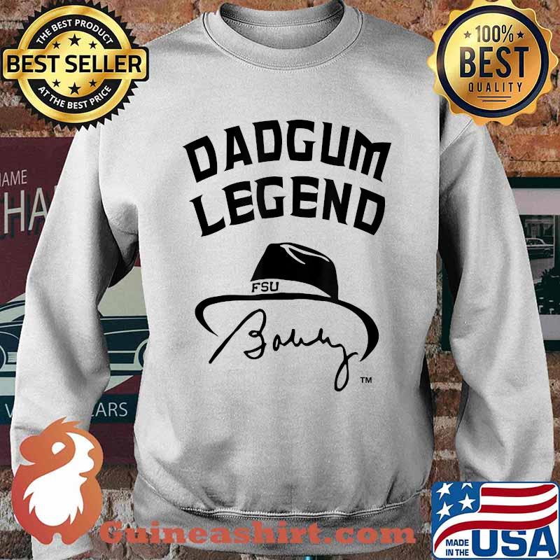 Dadgum Legend Bobby Bowden Florida Football Coach T-Shirt Sweater