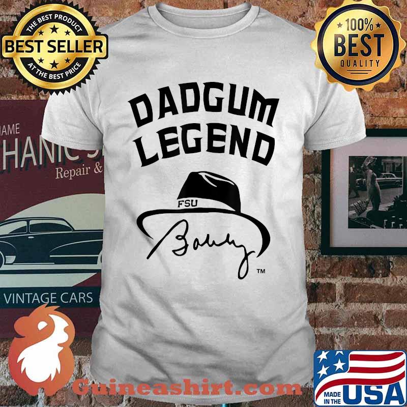 Dadgum Legend Bobby Bowden Florida Football Coach T-Shirt
