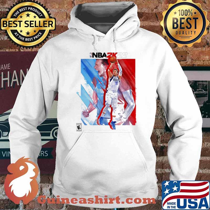 Dallas Luka Doncic #77 NBA 2k22 cover s Hoodie