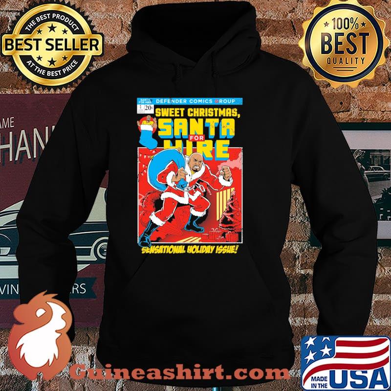 Defender comics group sweet christmas santa for hire sensational holiday issue s Hoodie