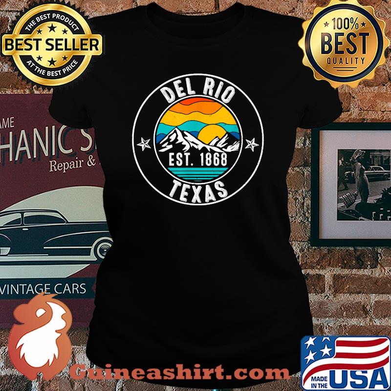 Del Rio Texas TX Est 1868 VIntage T-Shirt Laides tee