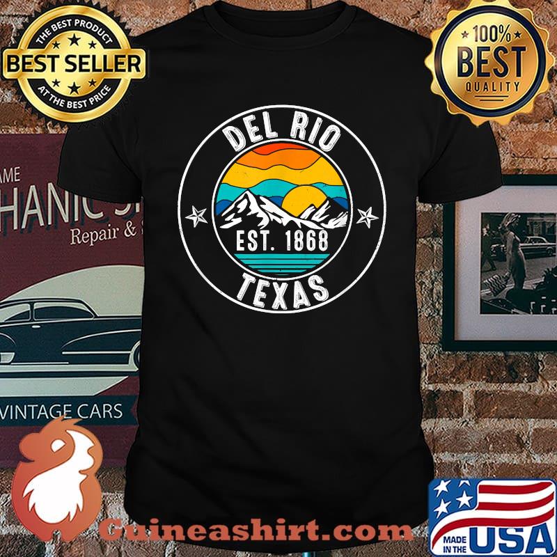 Del Rio Texas TX Est 1868 VIntage T-Shirt
