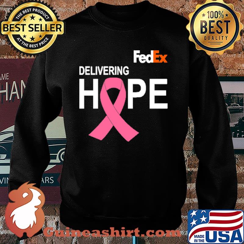 Delivering hope fedex pink ribbon breast cancer s Sweater