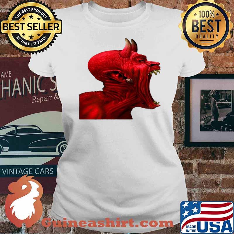 Demon Halloween Classic Shirt Ladies tee