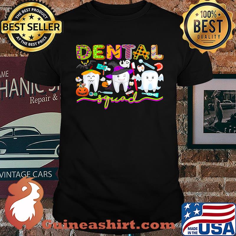 Dental Dentist Halloween Boos Crew T-Shirt