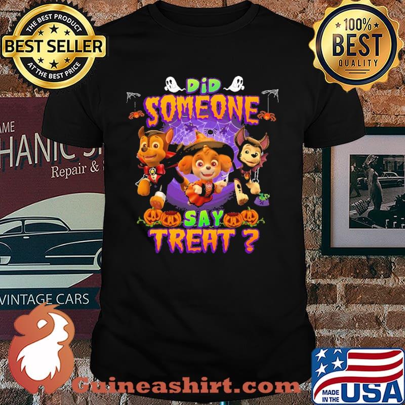 Did someone say treat p patrol halloween custom shirt