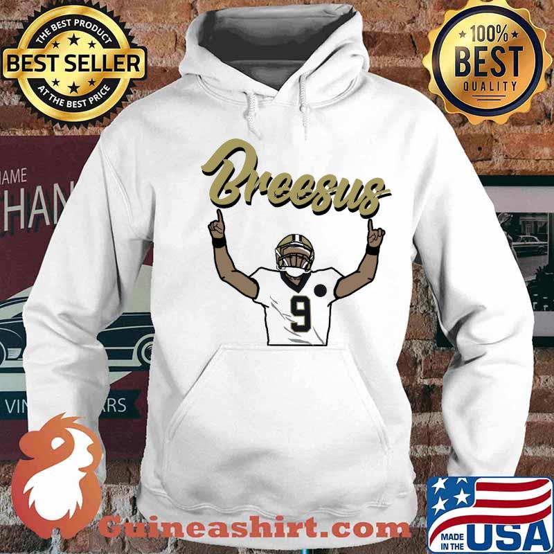 Drew Brees 'Breesus' New Orleans Saints NFL T-Shirt - Guineashirt Premium ™  LLC