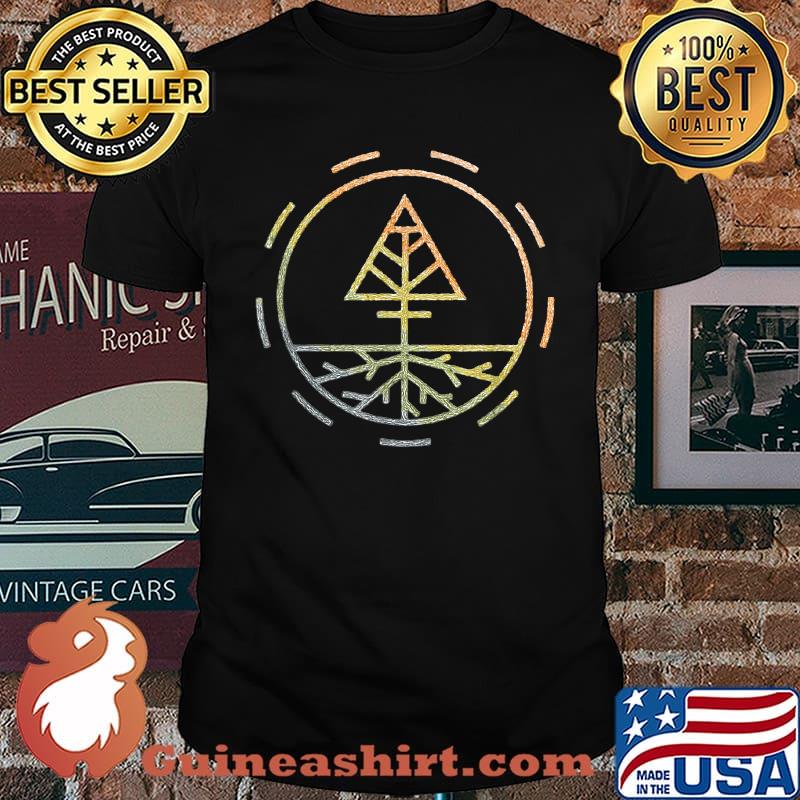 Earth Tree Chakra Tree of Life Alchemy Four Elemental Symbol T-Shirt