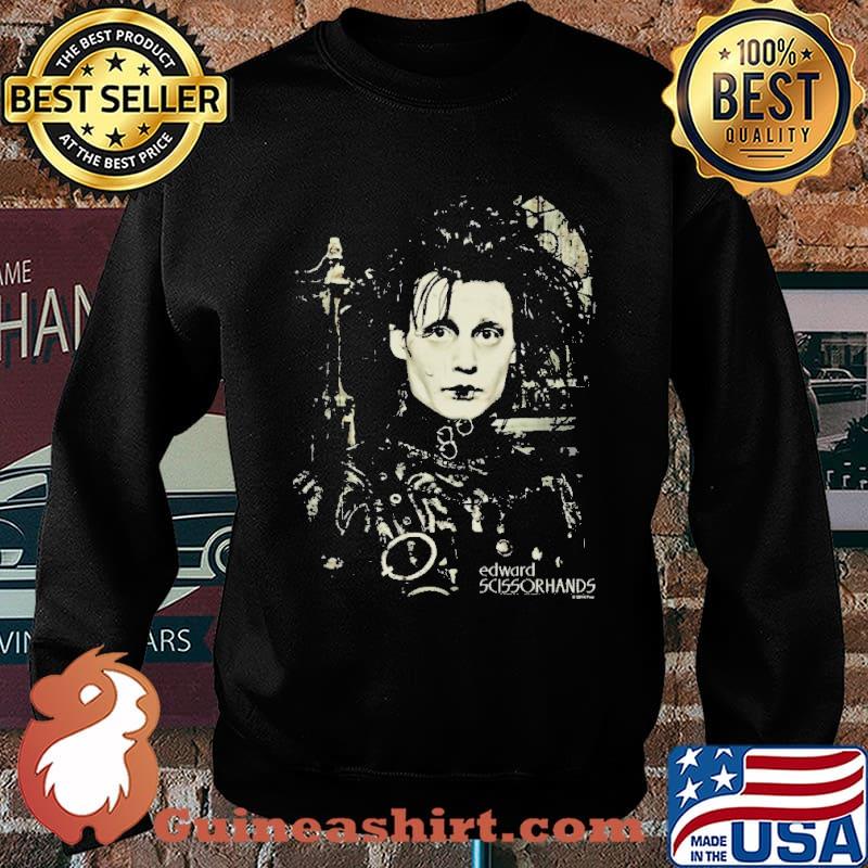 Edward Scissorhands Big Face Poster Shirt Sweater