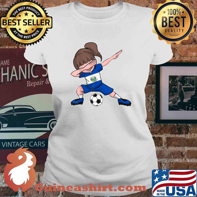 El Salvador Football T-Shirt Ladies tee