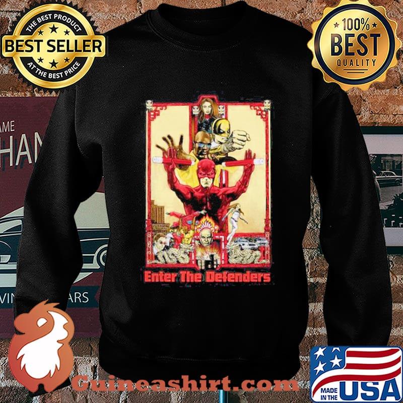 Enter the defenders comics jewel power man s Sweater