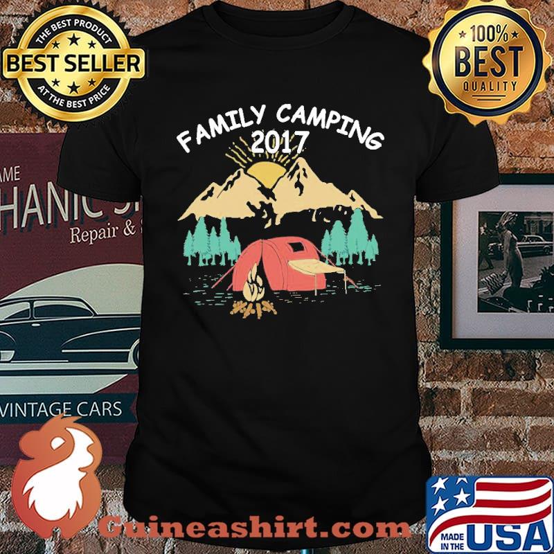 Family camping 2017 vintage shirt