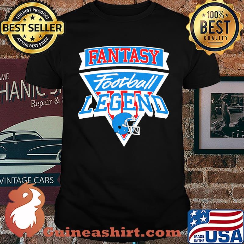 Fantasy football legend helmet shirt