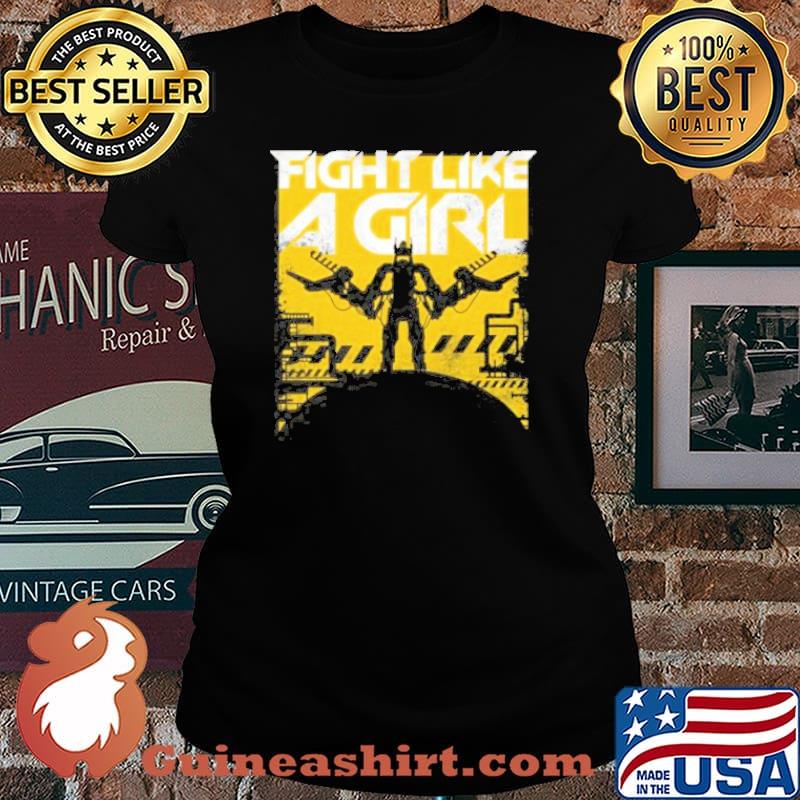 Fight like a girl s Laides tee