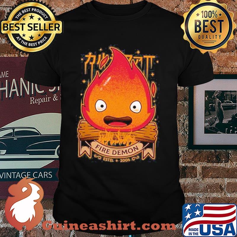 Fire demon estd 2004 shirt