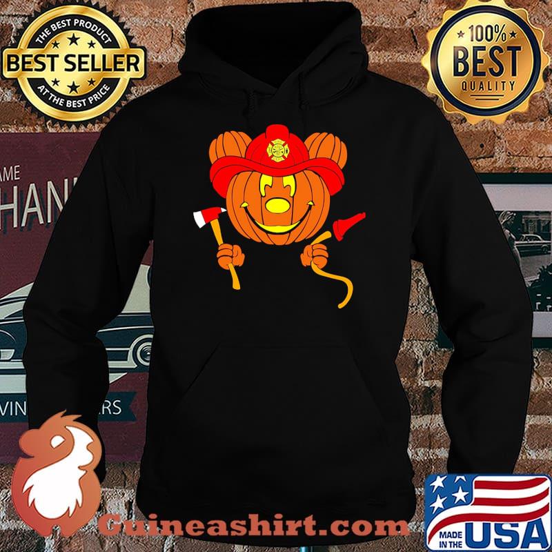 Firefighter mickey mouse halloween pumpkin s Hoodie