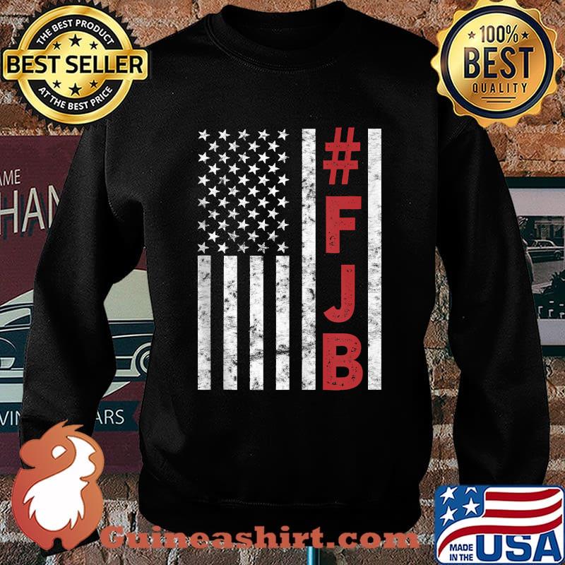 FJB Pro America US Distressed Flag F Biden FJB T-Shirt Sweater