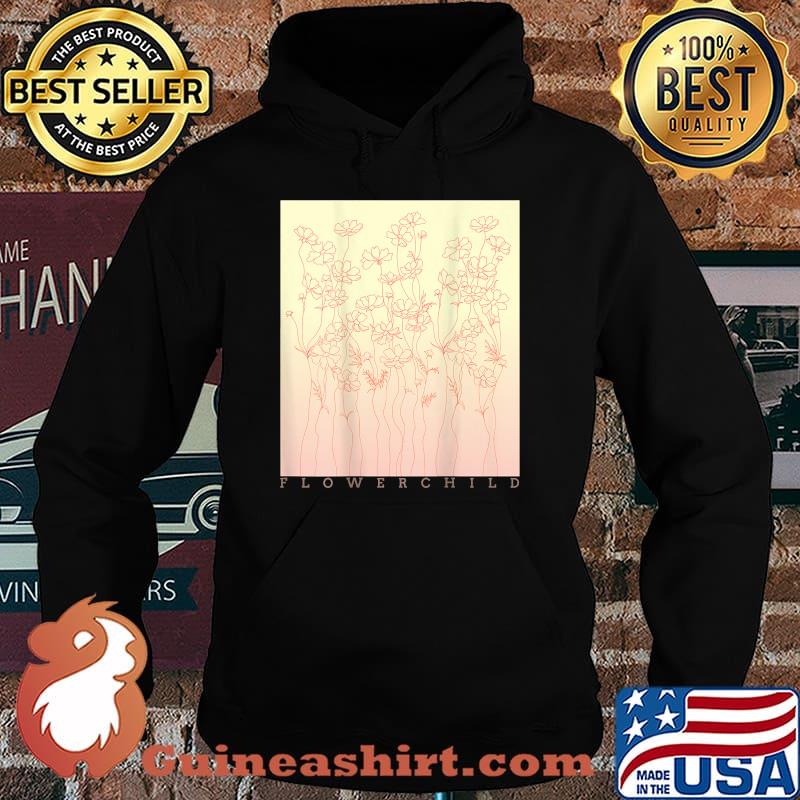 Flower Child T-Shirt Hoodie
