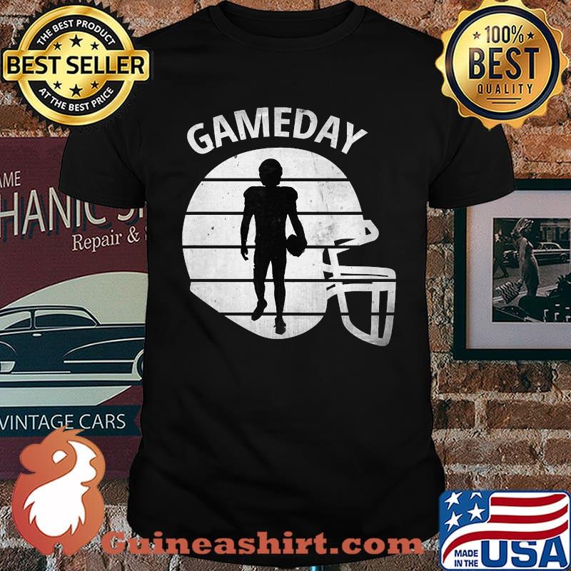 Football Gameday helmet vintage T-Shirt
