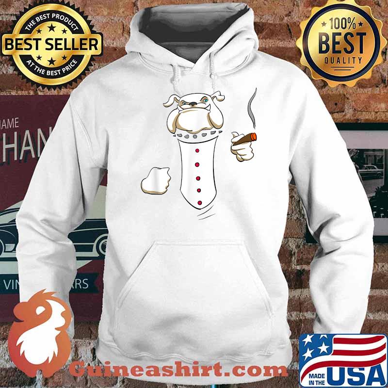 Formal Bulldog T-Shirt Hoodie