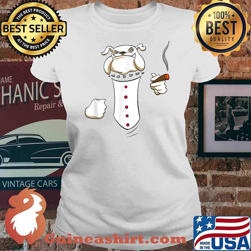 Formal Bulldog T-Shirt Ladies tee