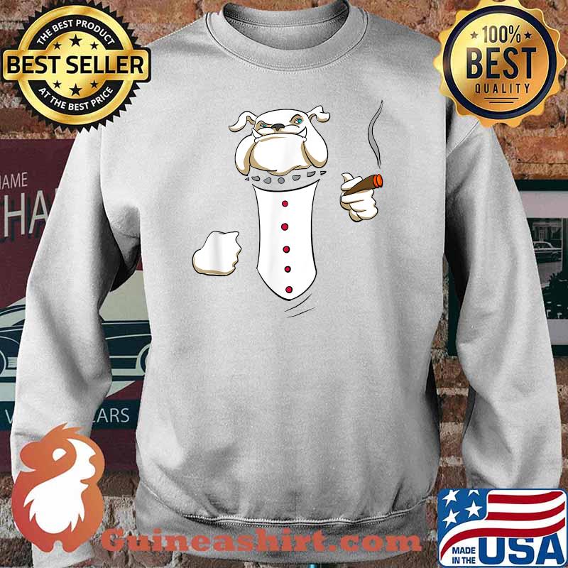 Formal Bulldog T-Shirt Sweater