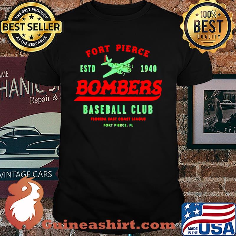 Fort Pierce bombers baseball club estd 1940 shirt