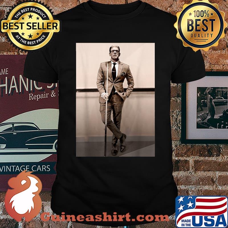 Frankenstein Dapper Frankenstein Monster In Suit Halloween T-Shirt
