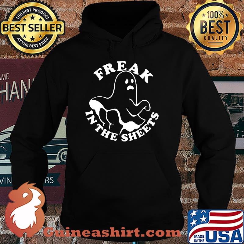 Freak In The Sheets Ghost Boos Halloween Pumpkin T-Shirt Hoodie
