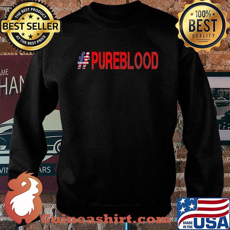 Free USA American Flag PUREBLOOD Pure Blood T-Shirt Sweater