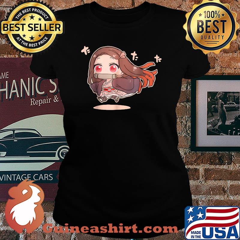 Gaming Kimetsus No Yaibas Nezukos Adventure T-Shirt Laides tee