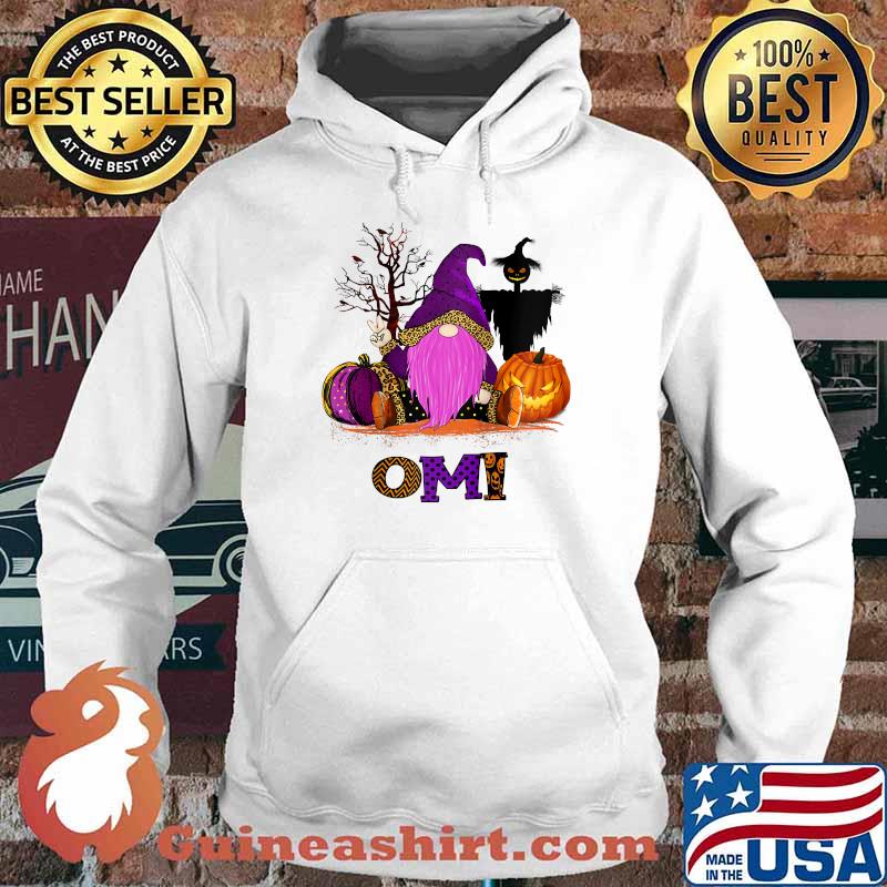 Gnome pumpkin spooky witch Omi Halloween T-Shirt Hoodie