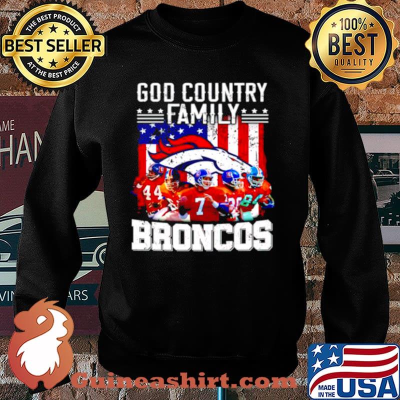 God country family Broncos shirt - Guineashirt Premium ™ LLC