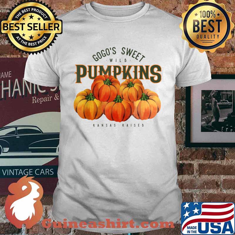 GoGo's Sweet Pumpkins Kansas Raised Halloween Fall T-Shirt