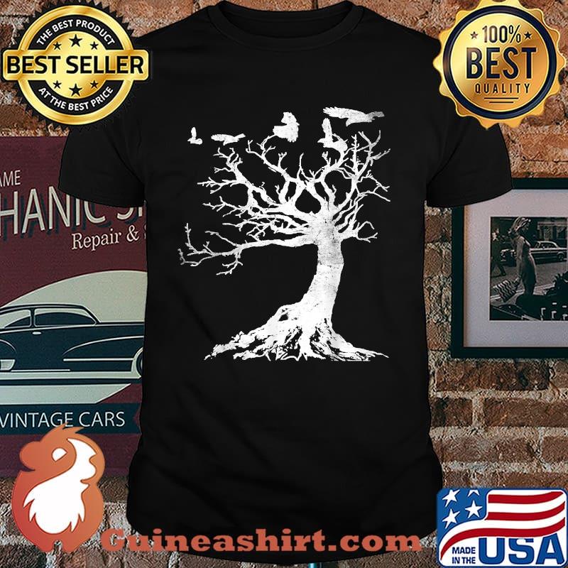 Gothic Raven Tree Gothic Aesthetic Goth T-Shirt