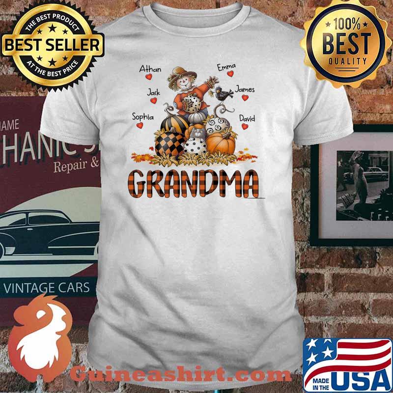 Grandma Pumpkin Halloween Shirt
