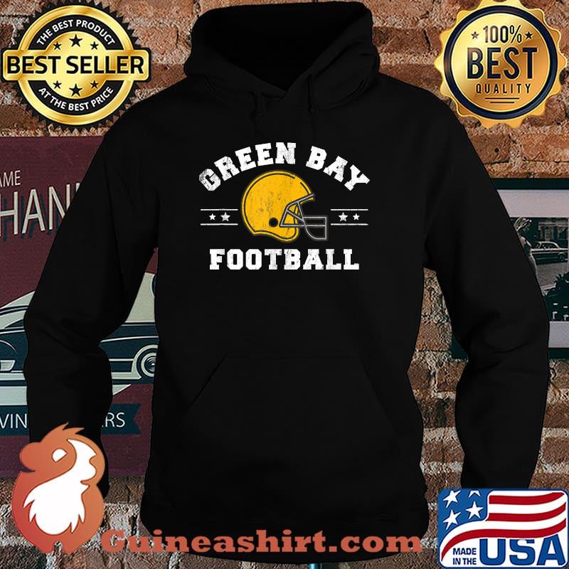 Green Bay Football Helmet T-Shirt Hoodie
