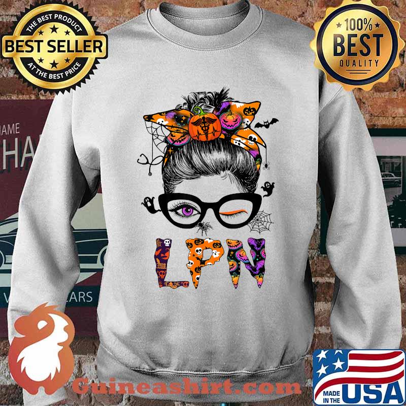 Halloween LPN Licensed Practical Nurse T-Shirt Sweater