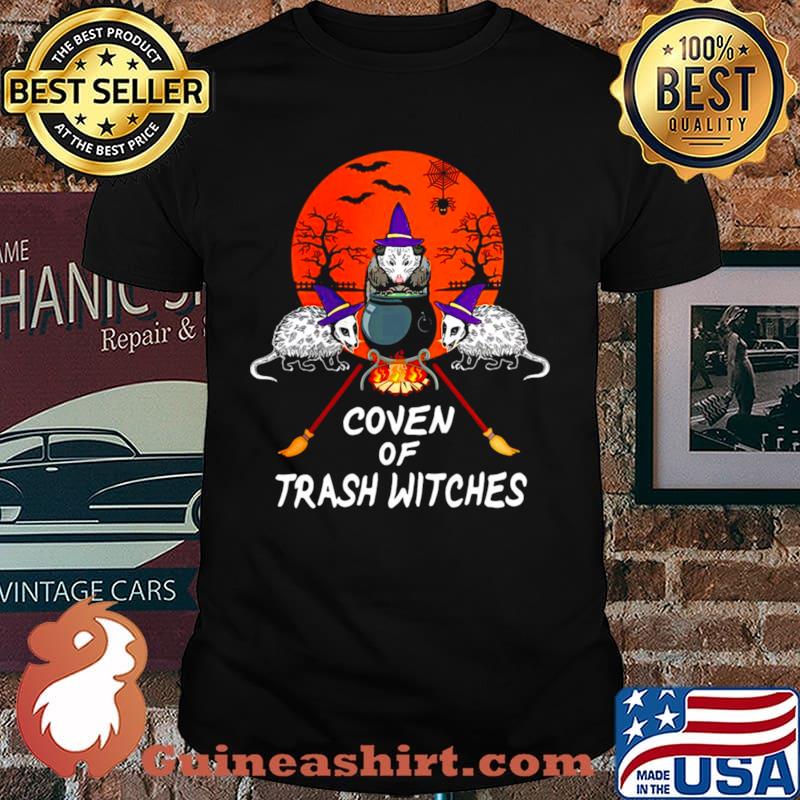 Halloween Opossum Coven Of Trash Witches shirt