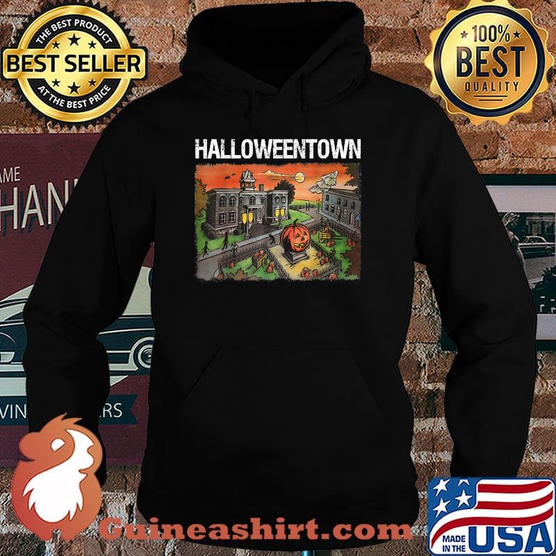 Halloween Town in University Pumpkin And Ghost T-Shirt Hoodie