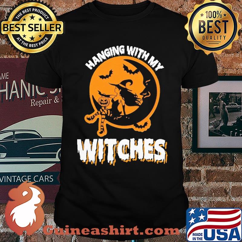 Hanging With My Witches Moon Halloween Shirt