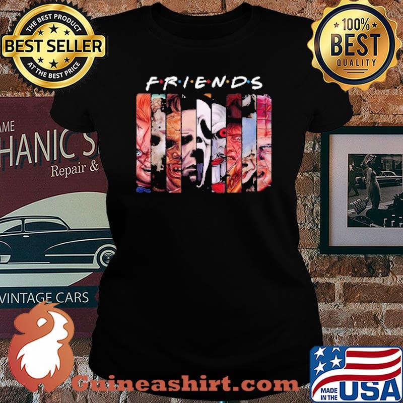 Happy Halloween 2021 Knife Face Friends s Laides tee