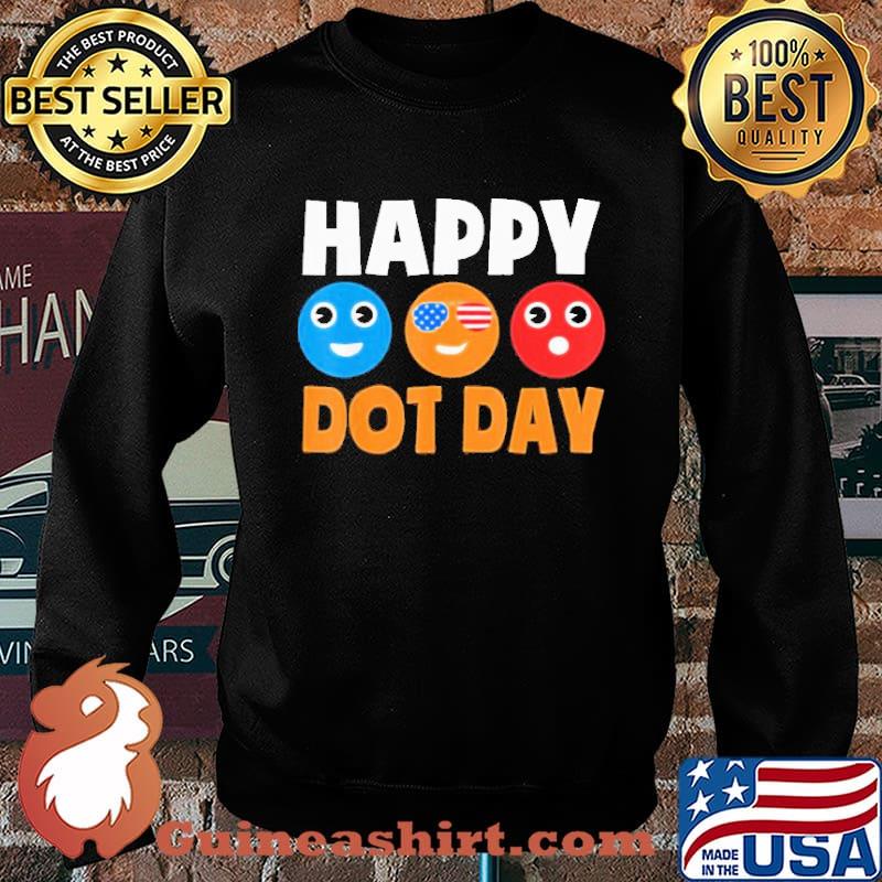 Happy International Dot Day Cute Colorful Dots Shirt Sweater